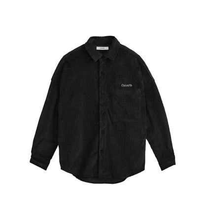 Noireth Corduroy Shirt Jacket black image