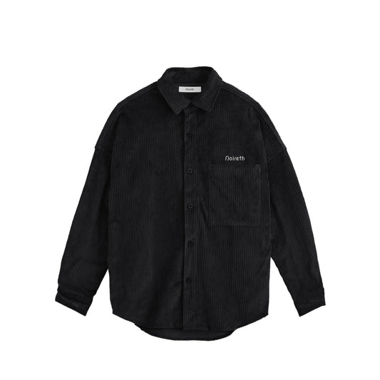 Noireth Corduroy Shirt Jacket black image