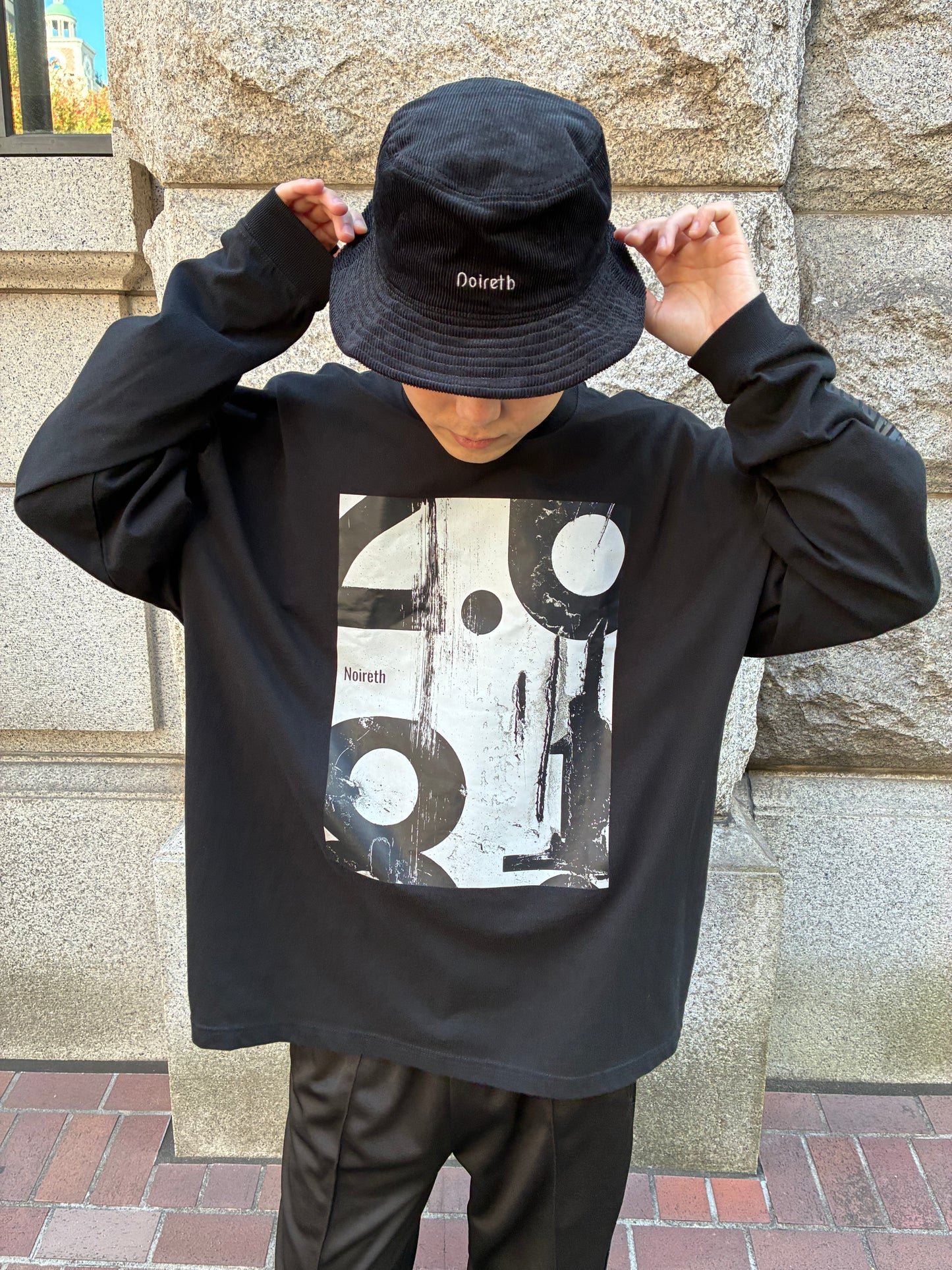 Noireth Corduroy Bucket Hat