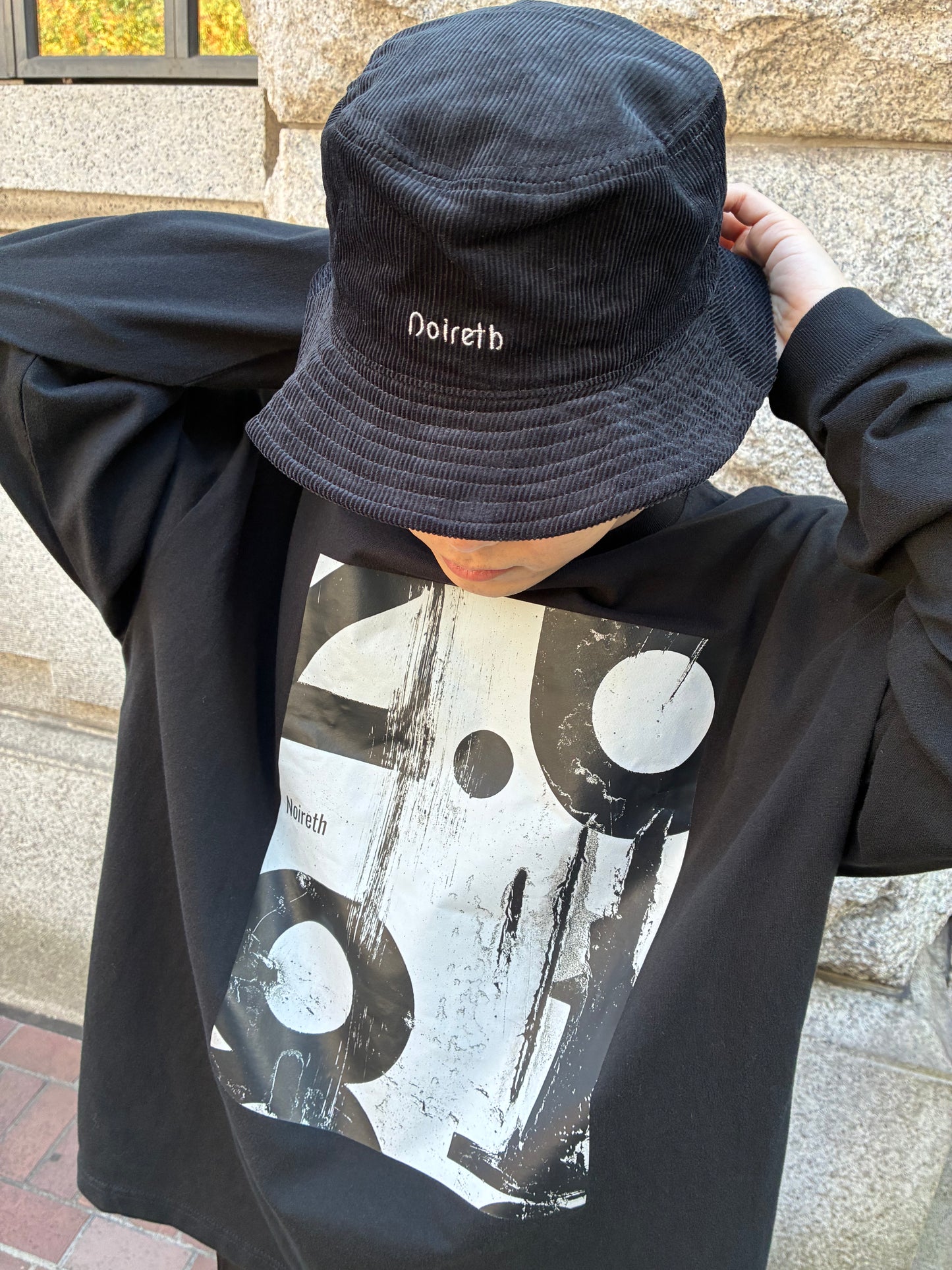 Noireth Corduroy Bucket Hat