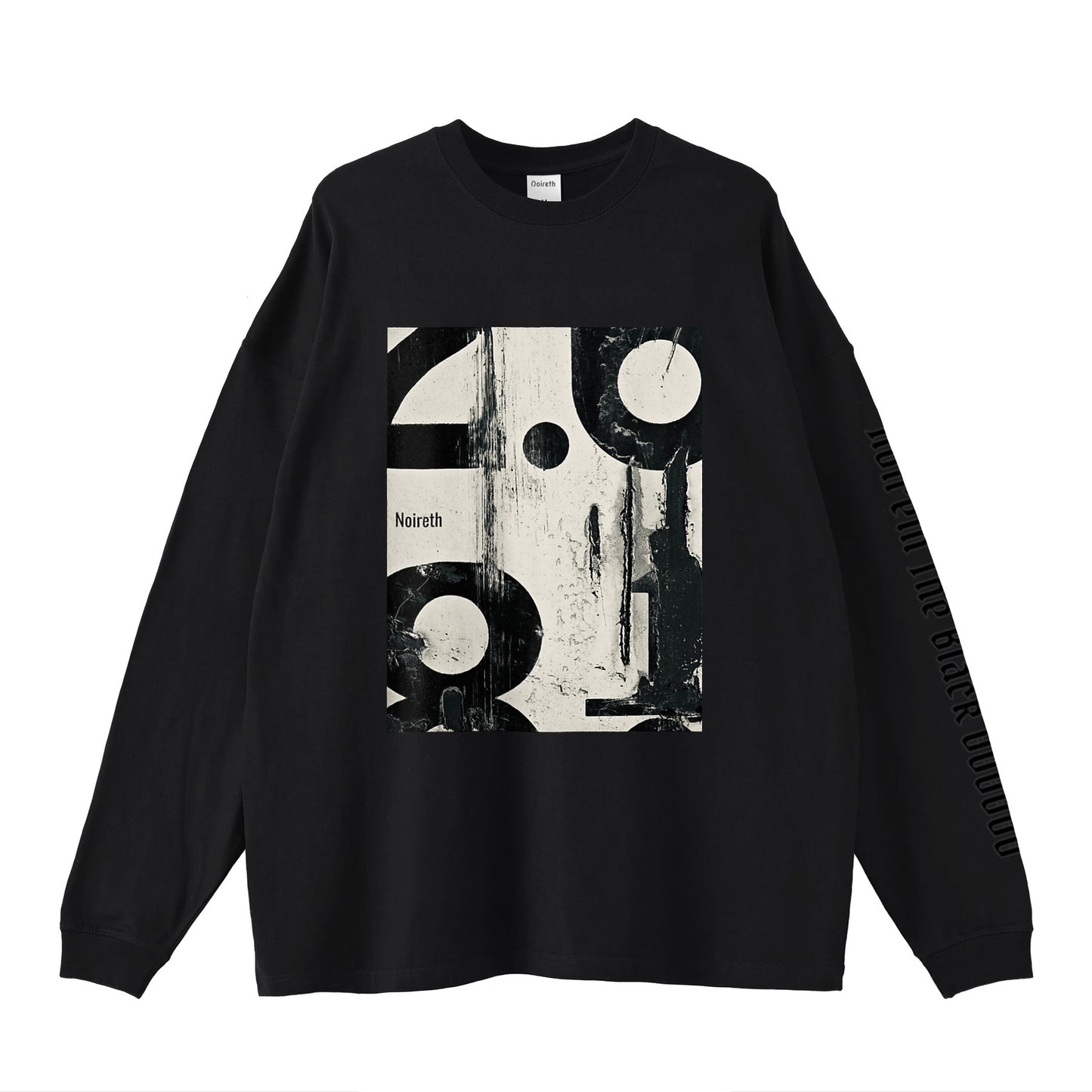 Noireth Print LS-Tee black image