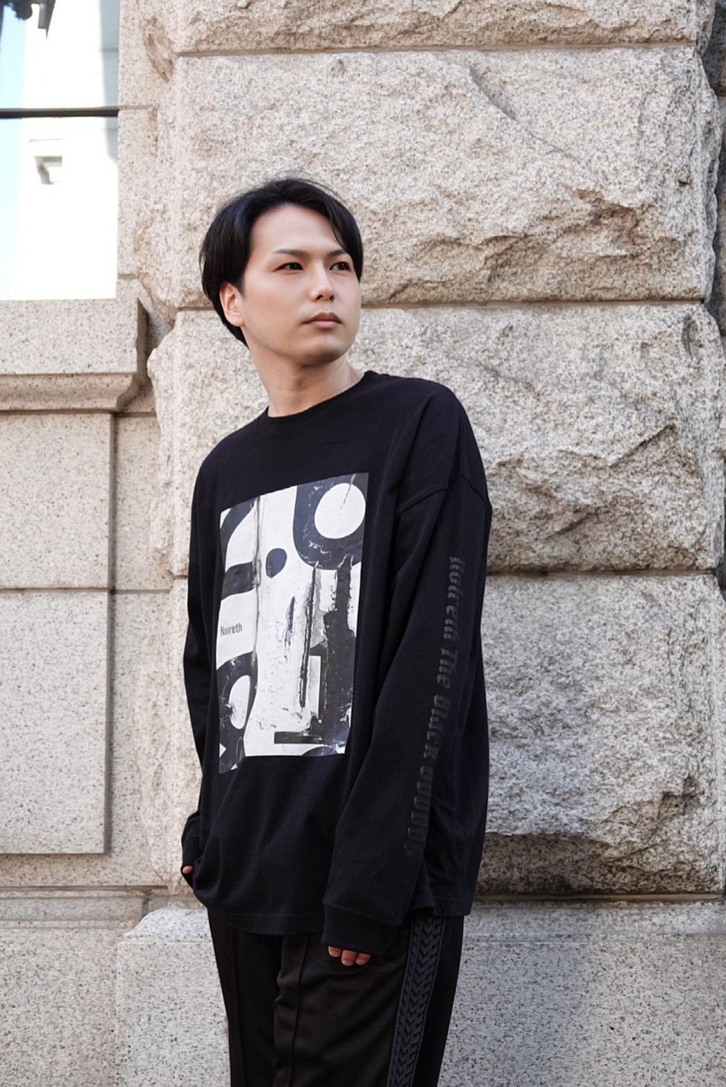 Noireth Print LS-Tee