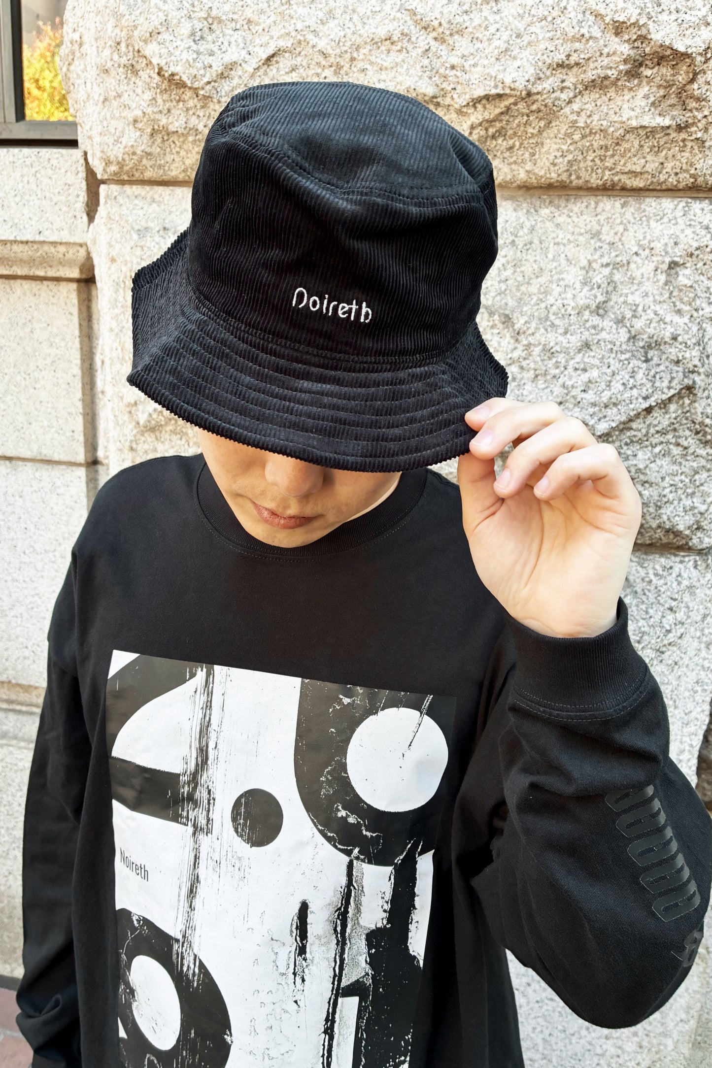 Noireth Corduroy Bucket Hat