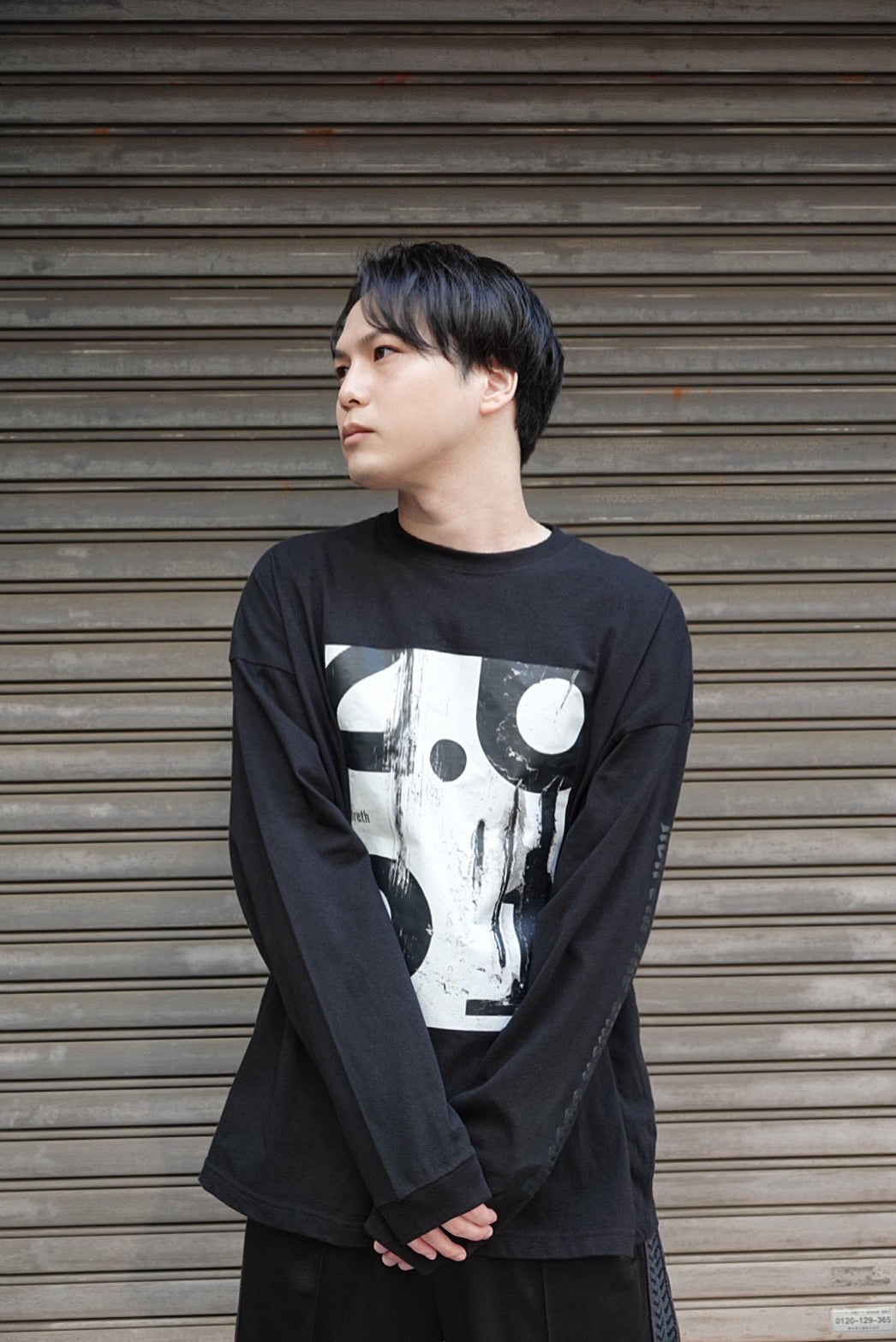 Noireth Print LS-Tee